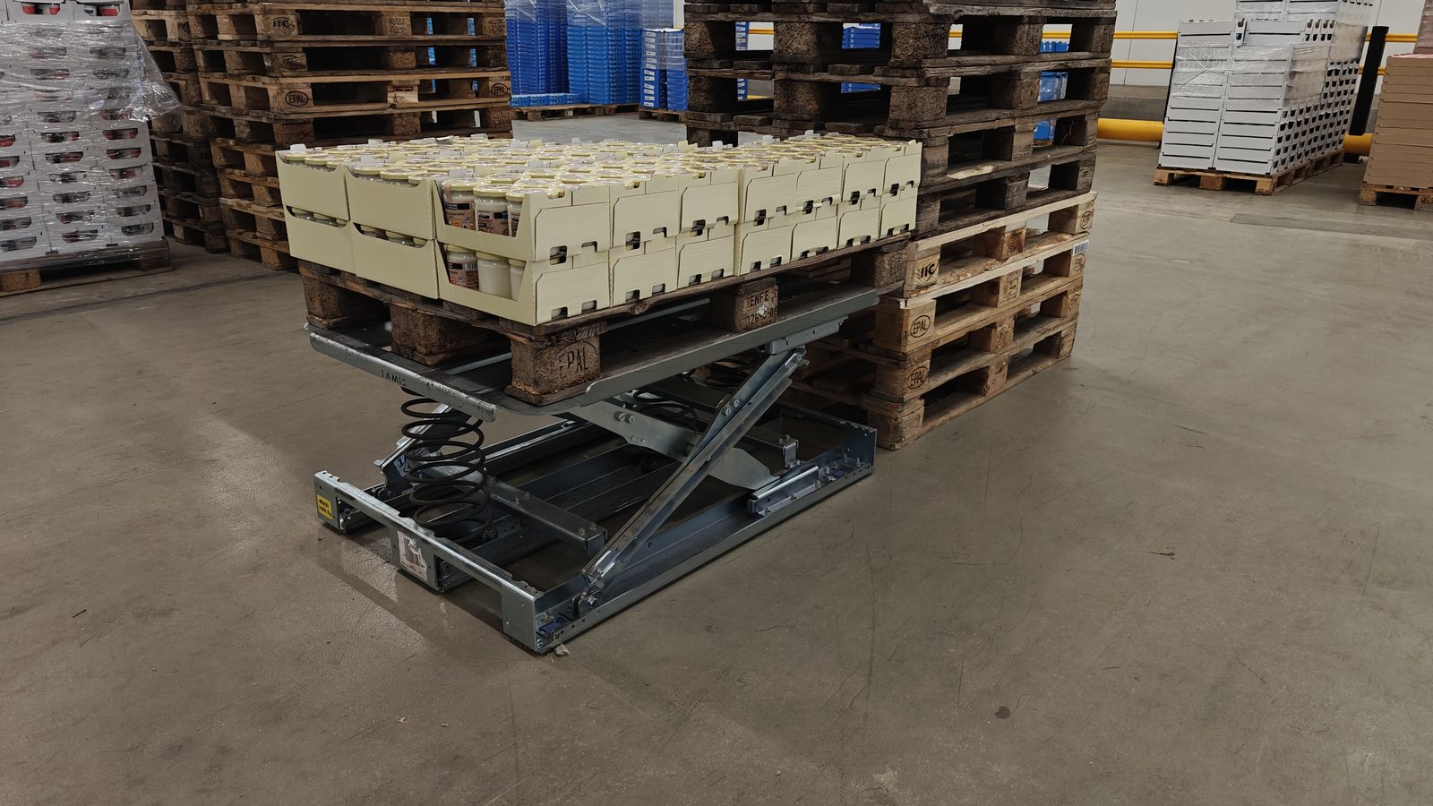 Utilisation d’une table ERGAMIS en environnement industriel